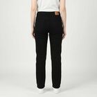 Women's Black Slim Fit Stretchable Jeans, Black, small