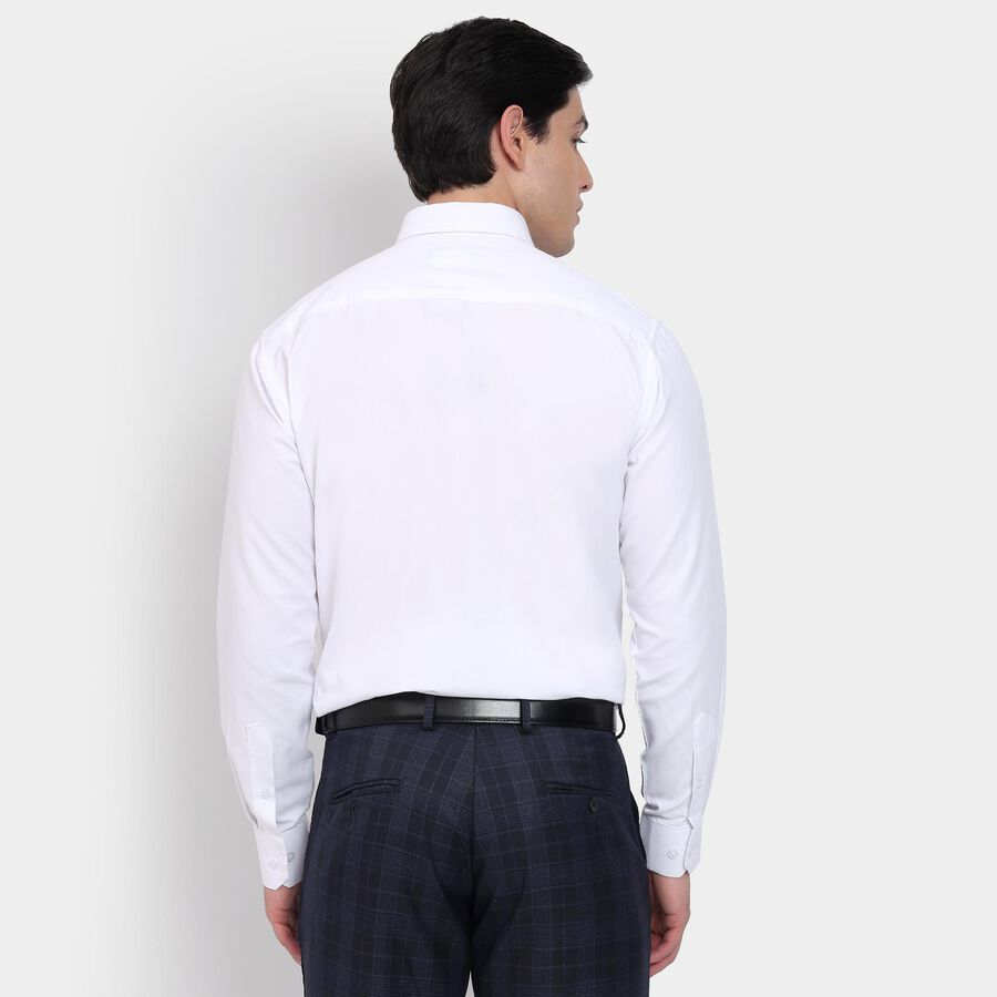 Men's Formal Shirt, सफ़ेद, large image number null