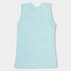 Infants' 100% Cotton Vest , Aqua, small