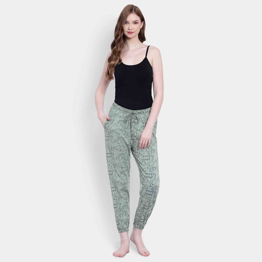 Printed Pyjama, Light Green, large image number null