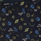 Boys' Navy Regular Fit Space Print Briefs, नेवी ब्लू, small image number null