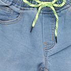 Boys' Light Blue Slim Fit Basic Wash Jeans, Light Blue, small image number null