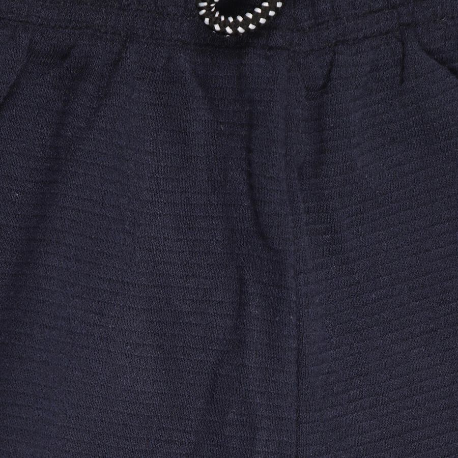 Boys' Deep Midnight Navy Striped Jogger Pyjama, Navy Blue, large image number null