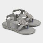 Girls' Sandal, Grey, small image number null