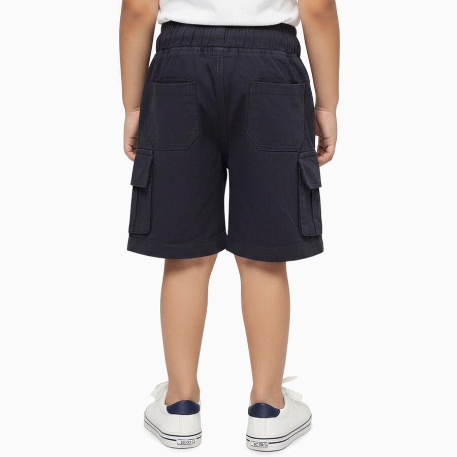 Boys' Bermuda, Dark Grey, large image number null