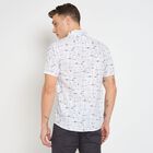 Men's Cotton Casual Shirt, सफ़ेद, small image number null