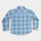 Boys' Cotton Casual Shirt, Light Blue, small image number null