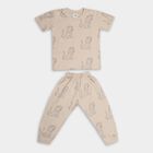 Boys' 100% Cotton Suit Night , गहरा पीला, small image number null