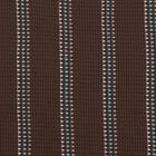 Boys Brown Round Neck Striped Boys T-Shirt, Brown, small