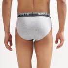 Men's Briefs, Melange Light Grey, small image number null
