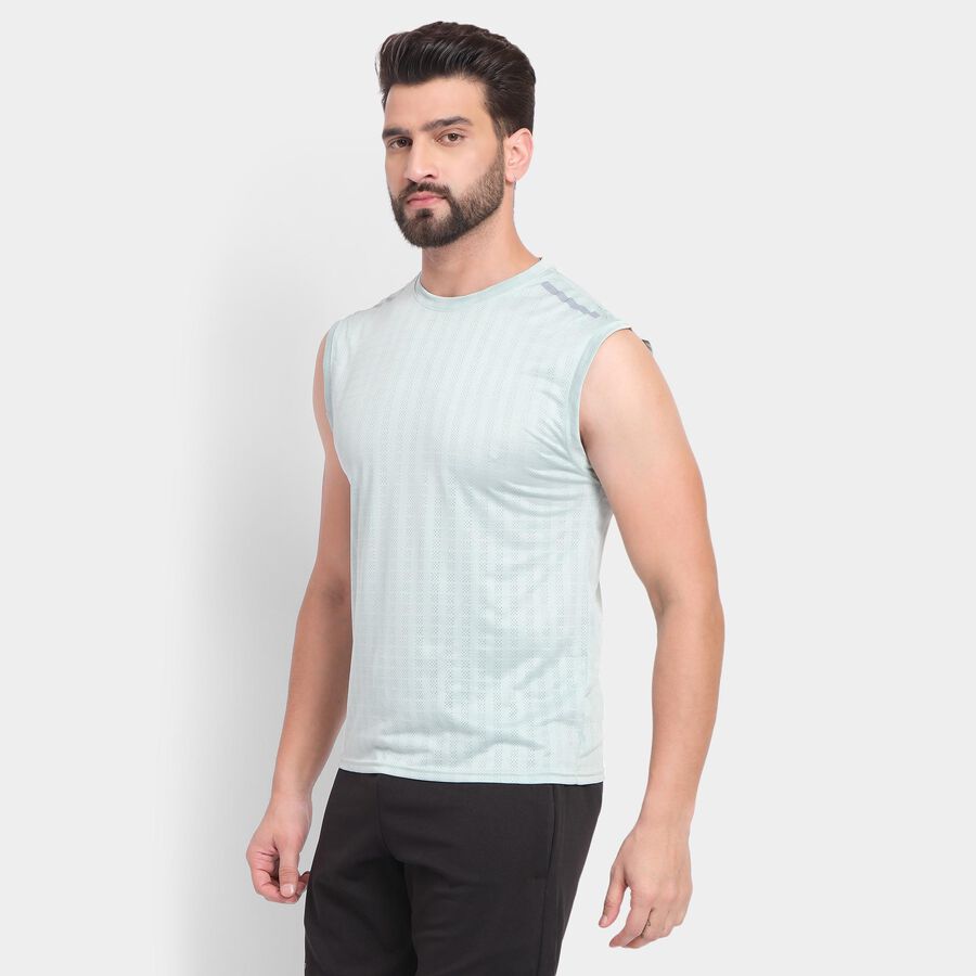 Men's T-Shirt , Aqua, large