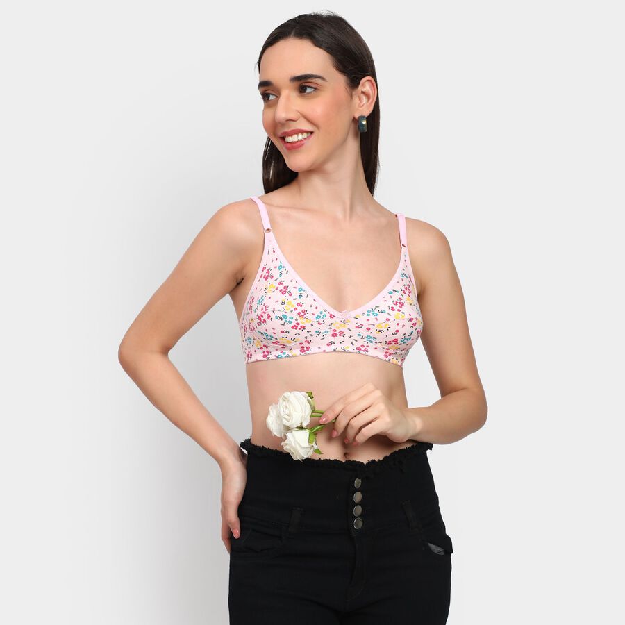 Ladies' Bra, Light Pink, large image number null