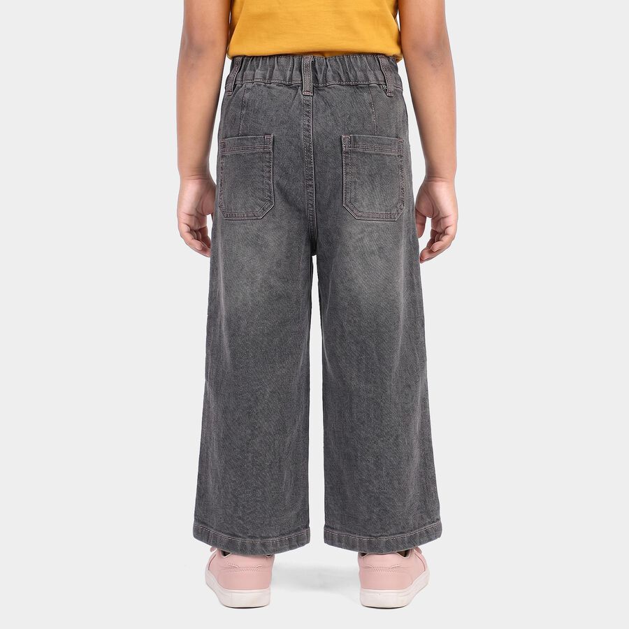 Girls' Jeans, Light Grey, large