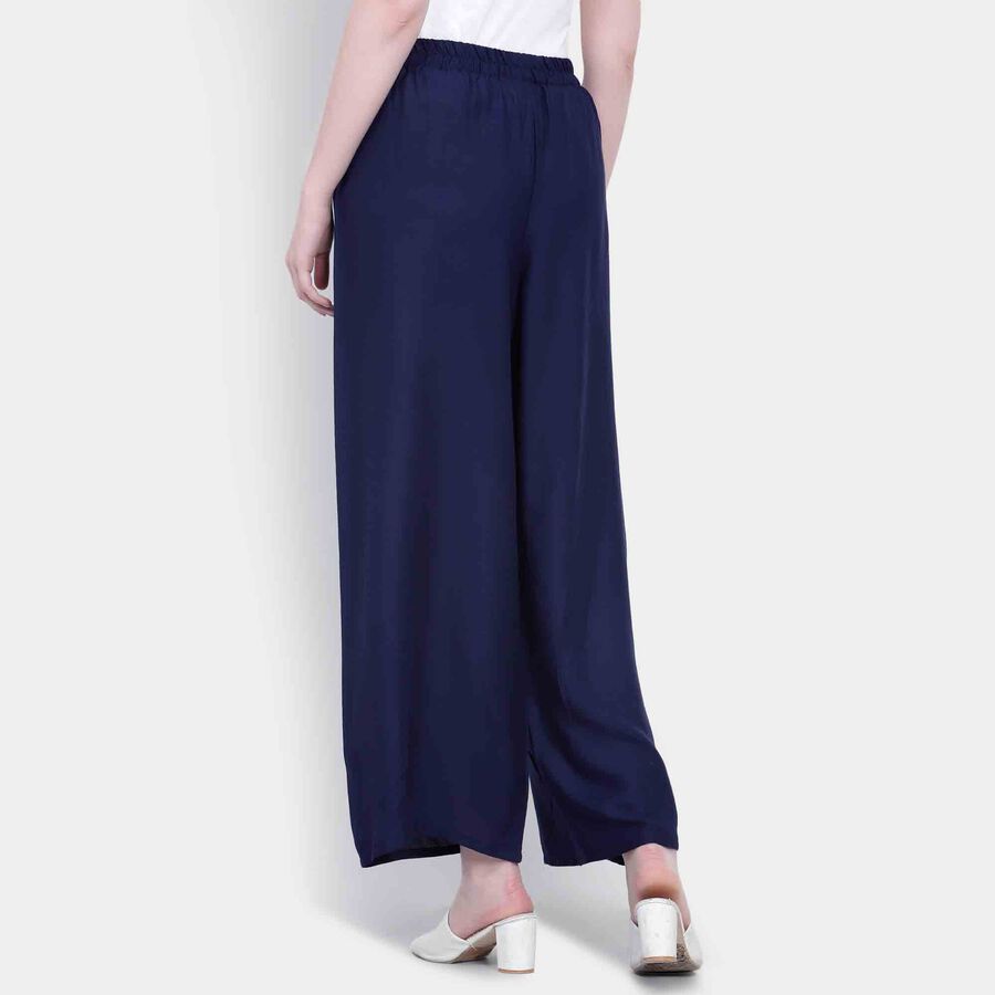 Solid Palazzo, Navy Blue, large image number null