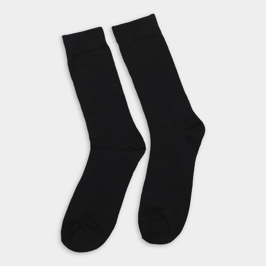 Men's Socks (Pack of 3), चारकोल, large image number null