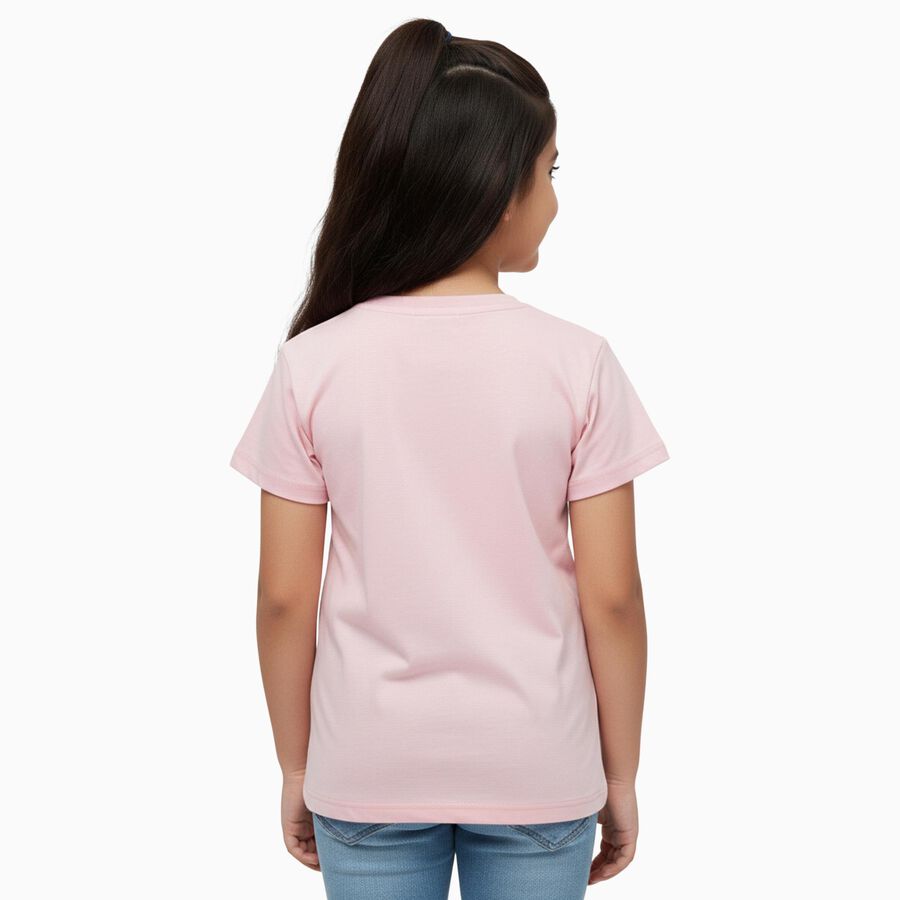 Girls' T-Shirt, Light Pink, large image number null