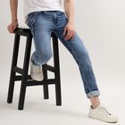 Men's Five Pocket Jeans, हल्का नीला, small image number null