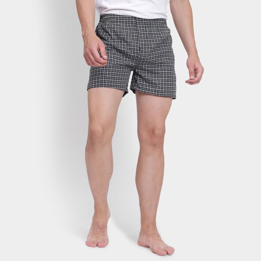 Men's Boxers, काला, large image number null