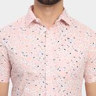 Men's 100% Cotton Casual Shirt, Light Pink, small image number null