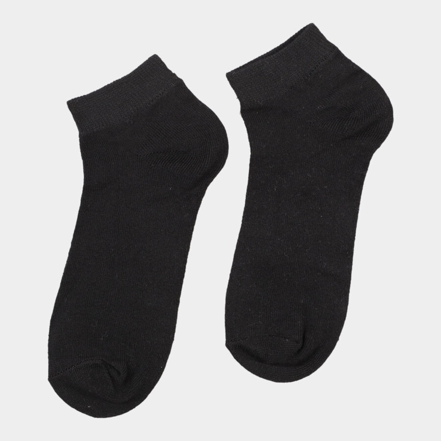 Solid Socks, Black, large image number null