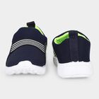 Boys' Navy Blue Slip-On Sneakers, नीला, small