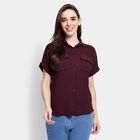 Ladies' Shirt, Wine, small image number null