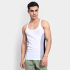 Men's Gym T-Shirt , सफ़ेद, small