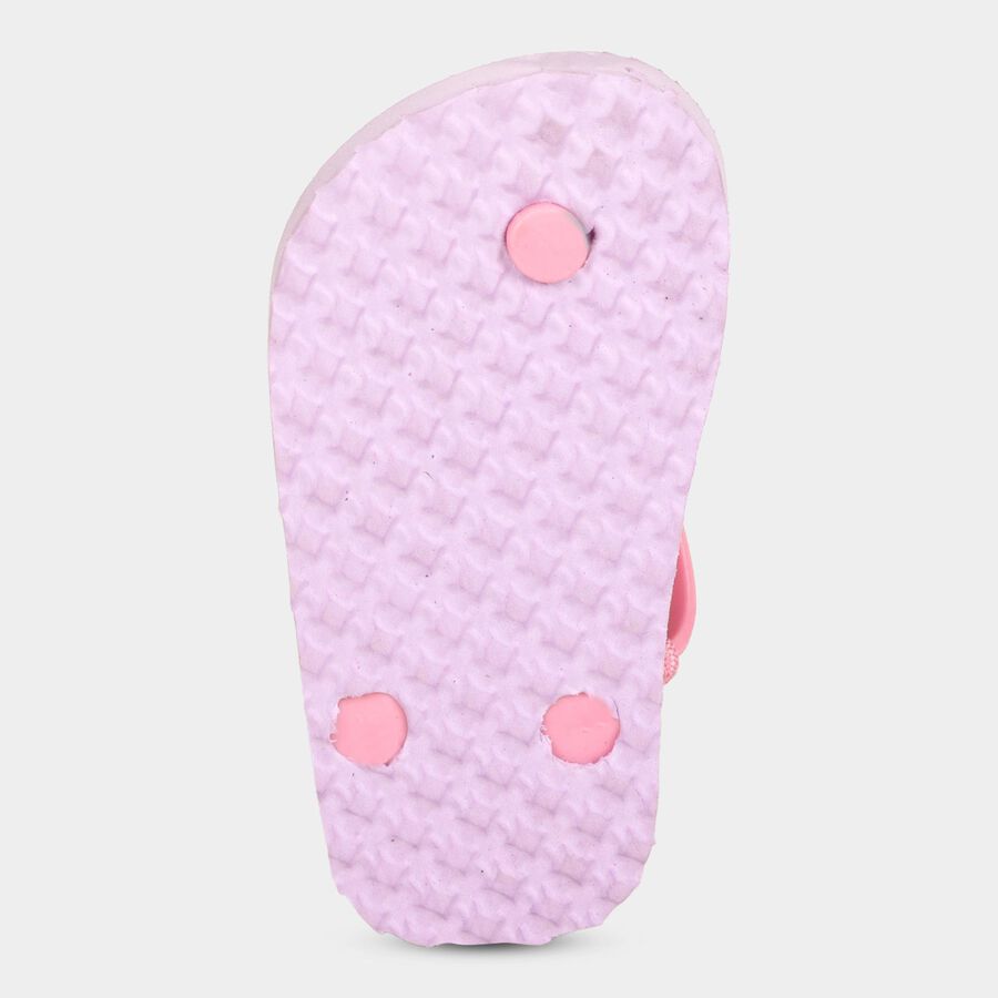 Girls' Thong Slipper, Purple, large image number null