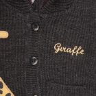 Infants Charcoal Hooded Casual Pullover, Charcoal, small image number null