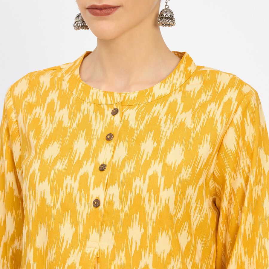 Ladies' Kurti, Yellow, large image number null