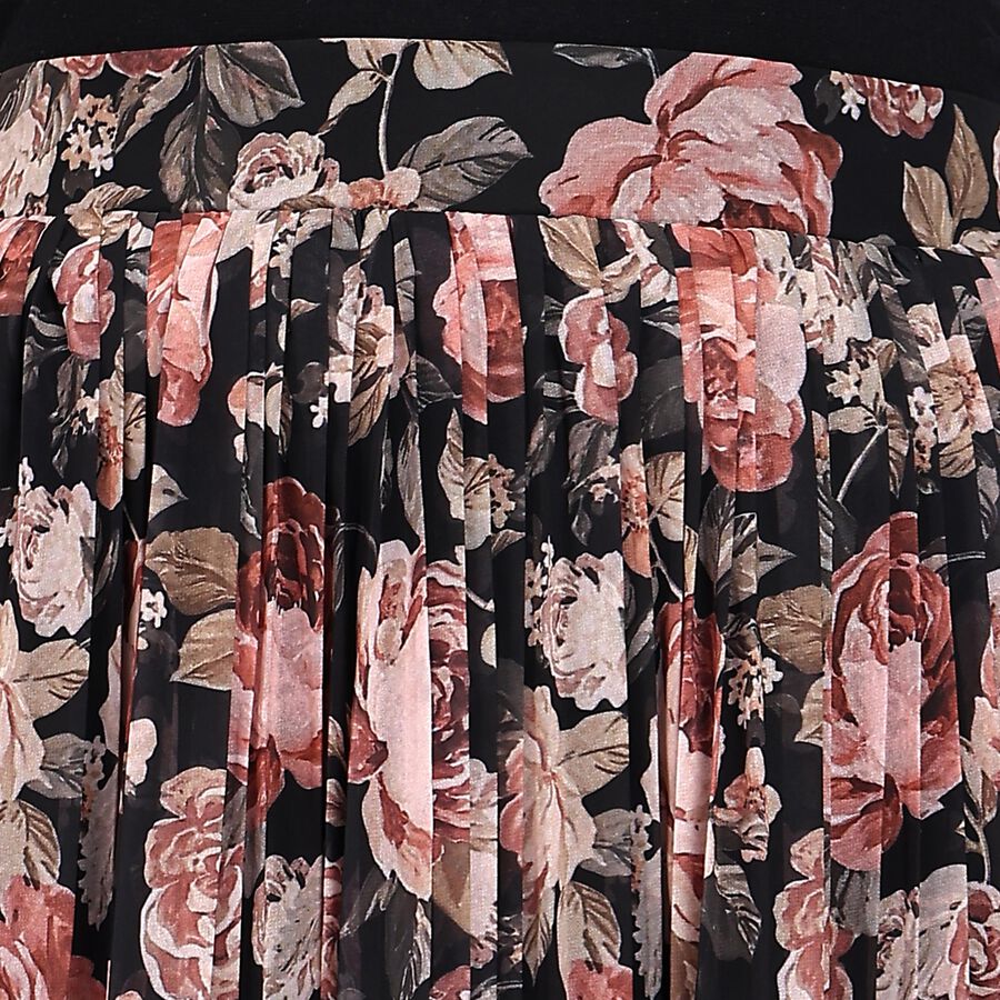 Ladies' Skirt , काला, large image number null