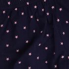 Infant Girl's Cotton Short Set, Navy Blue, small image number null