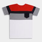 Boys' 100% Cotton Half Sleeves T-Shirt , White, small image number null