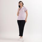 Ladies' 100% Cotton Polo T-Shirt, White, small