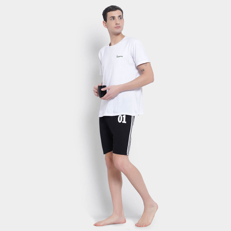 Cut & Sew Bermuda, काला, large image number null