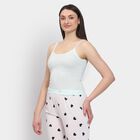 Ladies' 100% Cotton Slips, Aqua, small image number null