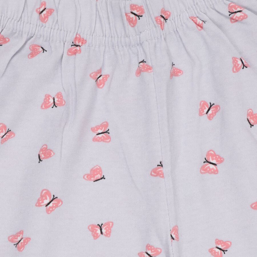 Girls' Pyjama , हल्का नीला, large image number null