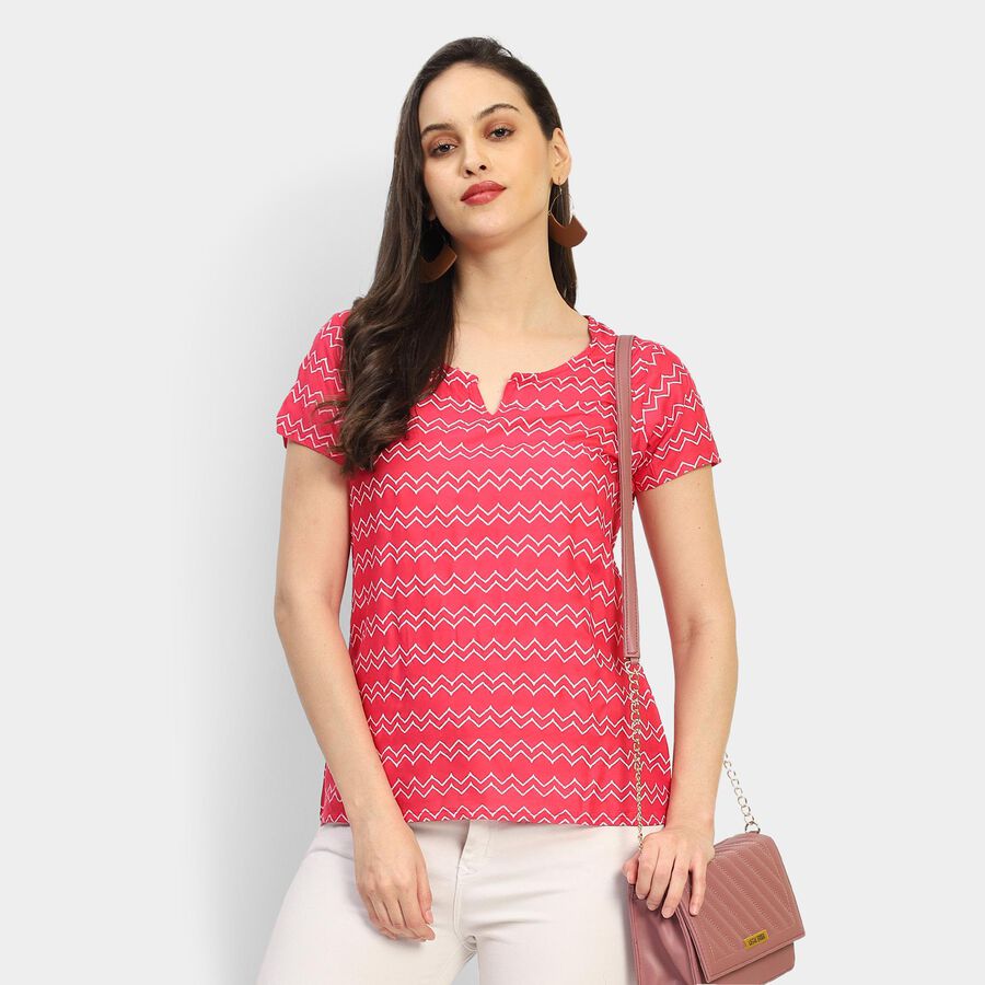 Ladies' Kurti, Fuchsia, large image number null