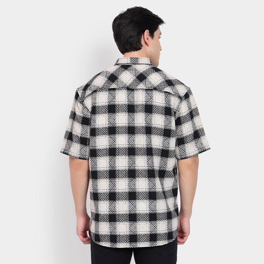 Men's Casual Shirt, Off White, large