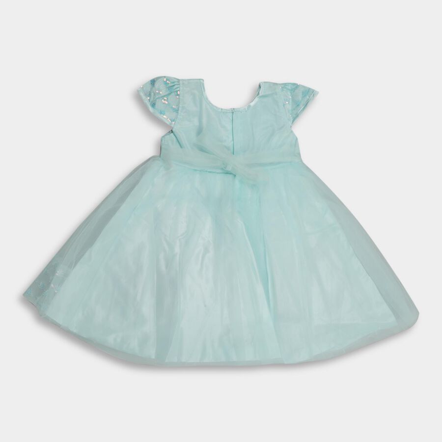 Girls' Frock , Light Green, large image number null