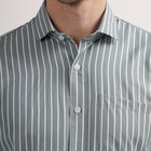 Men's Formal Shirt, Light Green, small image number null
