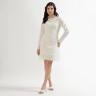 Ladies' A Line Dress , Off White, small image number null