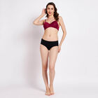 Solid Bra, Maroon, small image number null