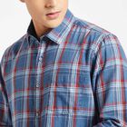 Cotton Checks Casual Shirt, Red, small image number null