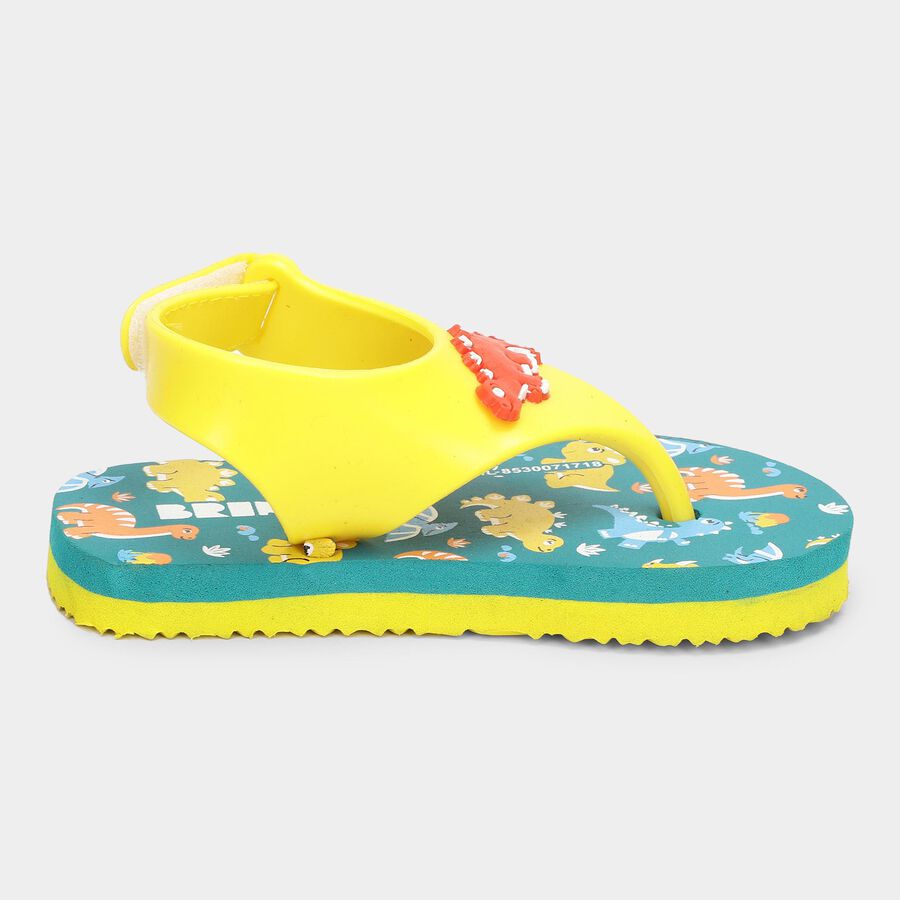Kids' Unisex Slipper, Yellow, large image number null