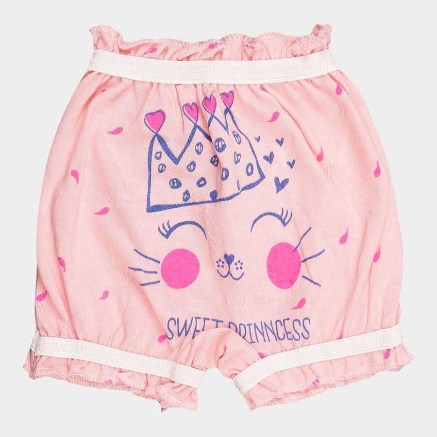 Infants Single Jersey Bloomer, Pink, large image number null