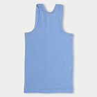 Boys' 100% Cotton Vest (Pack of 2), Light Blue, small image number null
