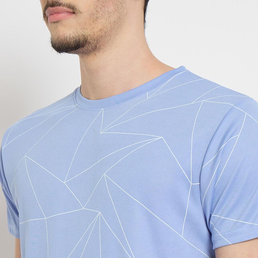 Men's Drifit T-Shirt , Light Blue, large