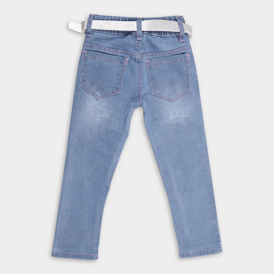 Girls' Jeans, Light Blue, large image number null