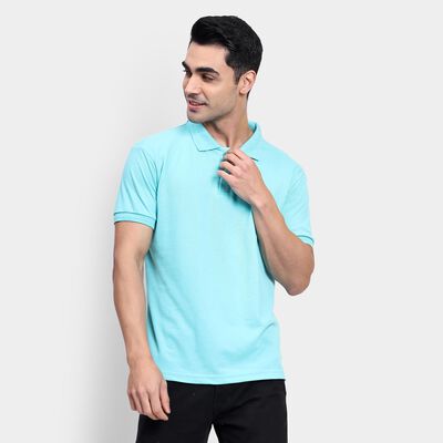 Men's Collared Half Sleeves T-Shirt